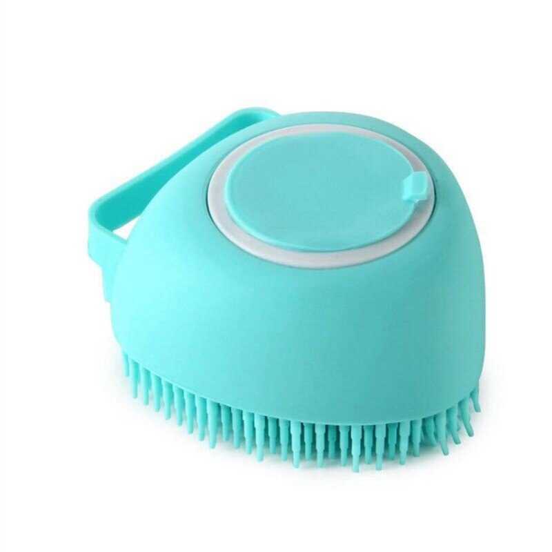 Aihogard Sikat Mandi Badan Bath Brush Silicone Soap Container - BBM985