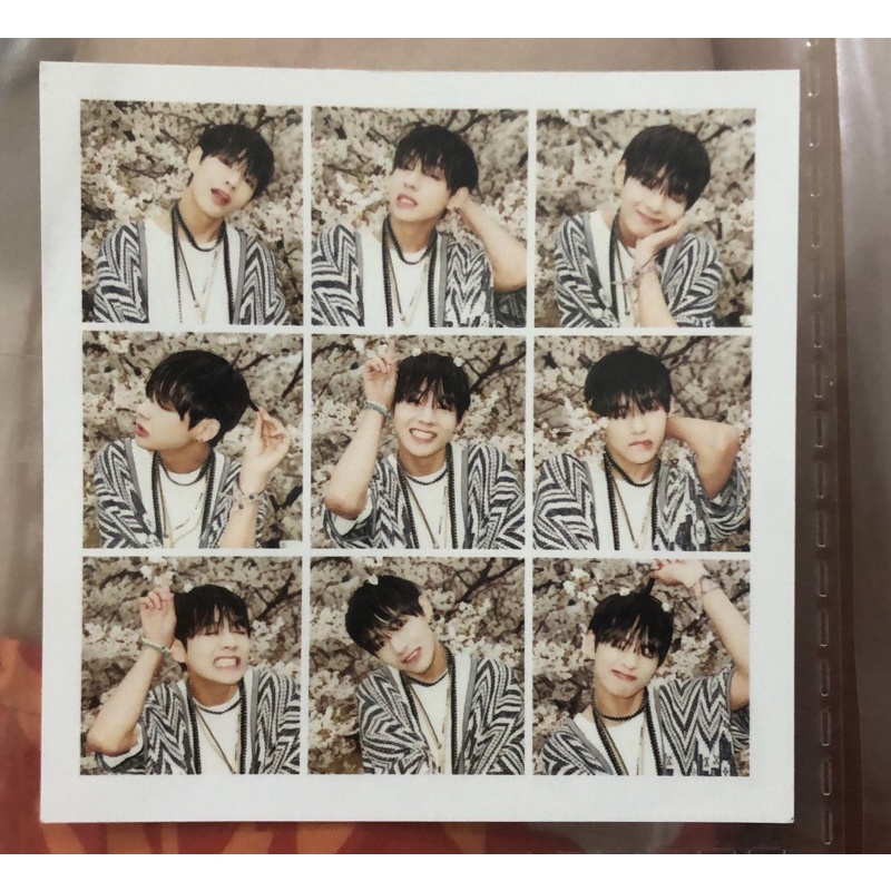 Bts V hyyh taehyung photocard