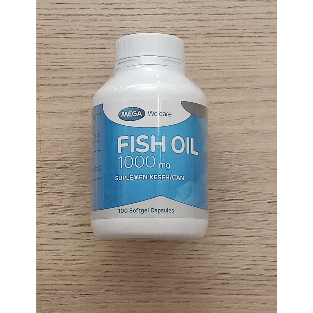 Fish oil 1000 Mega we care 100 capsule