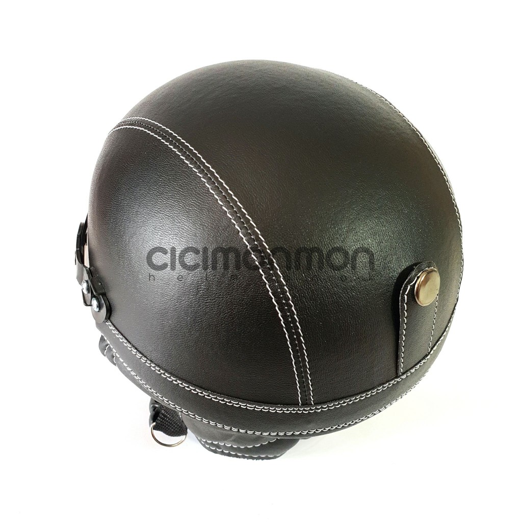 KUALITAS SUPER Helm Retro Casual Anak Balita Hitam
