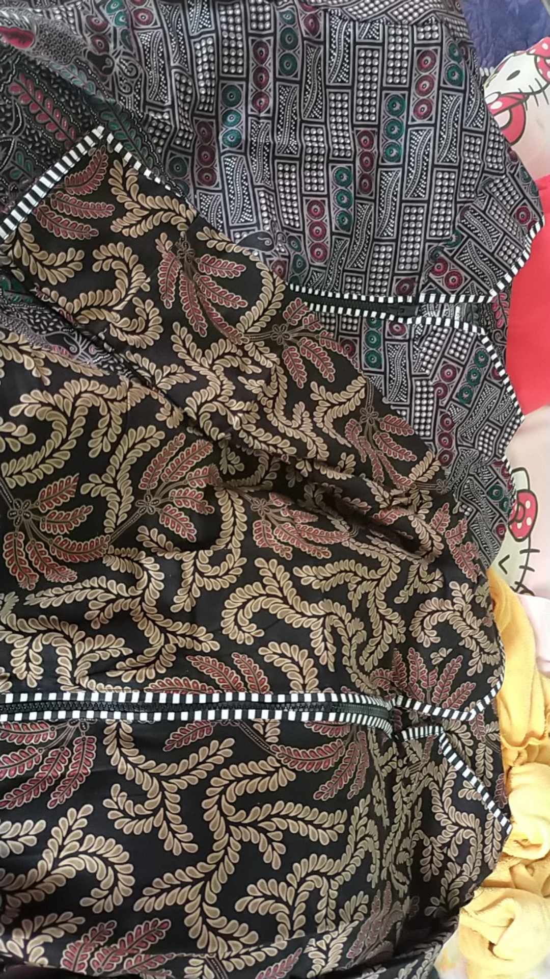 Atasan Blus Batik Wanita Seragam Kerja - Resleting Depan Top 1 Produk Shoppe Terbaru