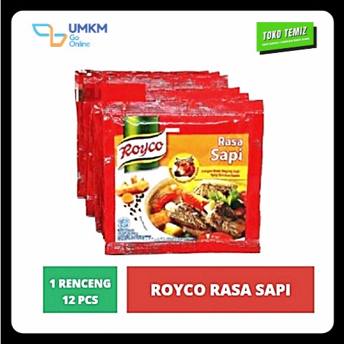 

Royco Rasa Sapi 1 Renceng Isi 12