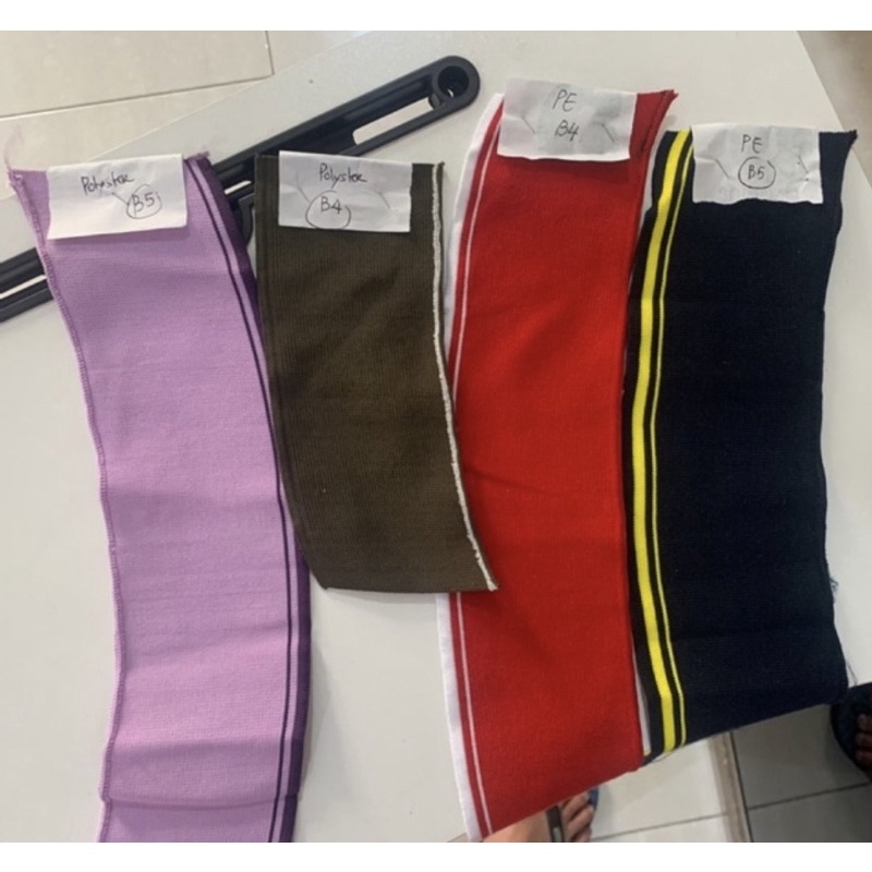 kain Kerah, Manset, Rib polo / jaket / kaos (AKrajut kerah manset dan rib)