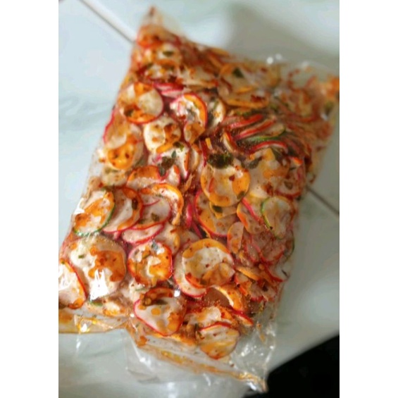 

paket krupuk seblak pedas gurih daun jeruk 250gr 20bks