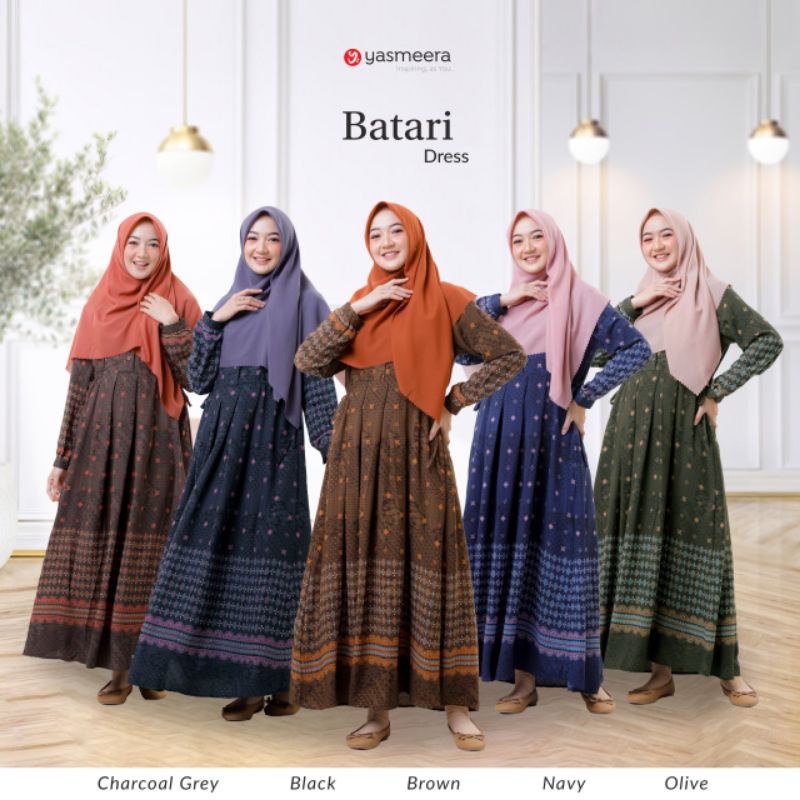 BATARI DRESS GAMIS PREMIUM BY YASMEERA