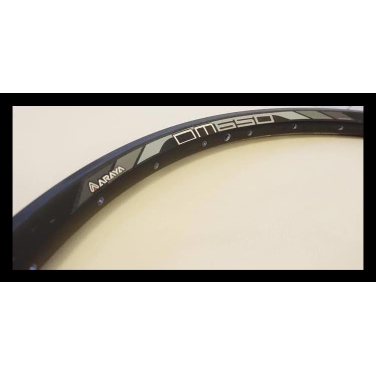 Hot List Rim Velg Peleg Sepeda Araya Dm650 27 Inchi 650B Hole 32 Sepasang Best Seller