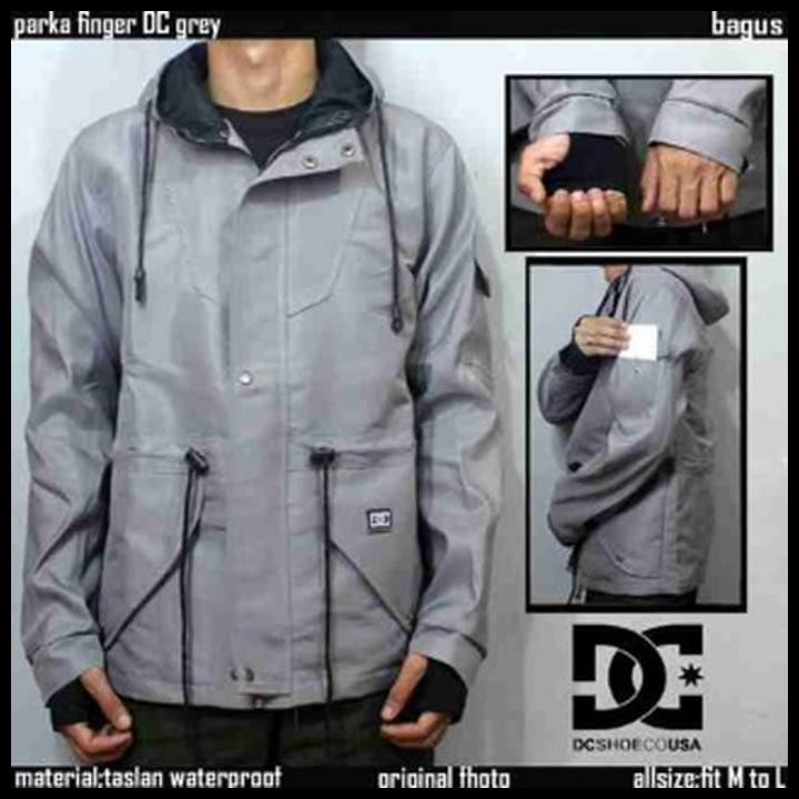 PROMO JAKET DC PARKA HITAM !!!!