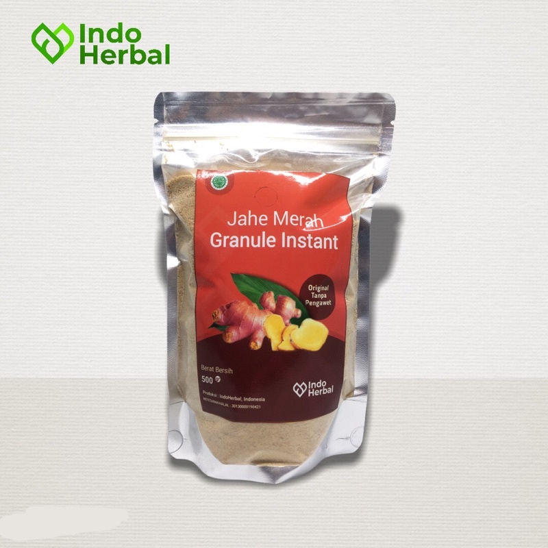 

Jahe merah granule instant