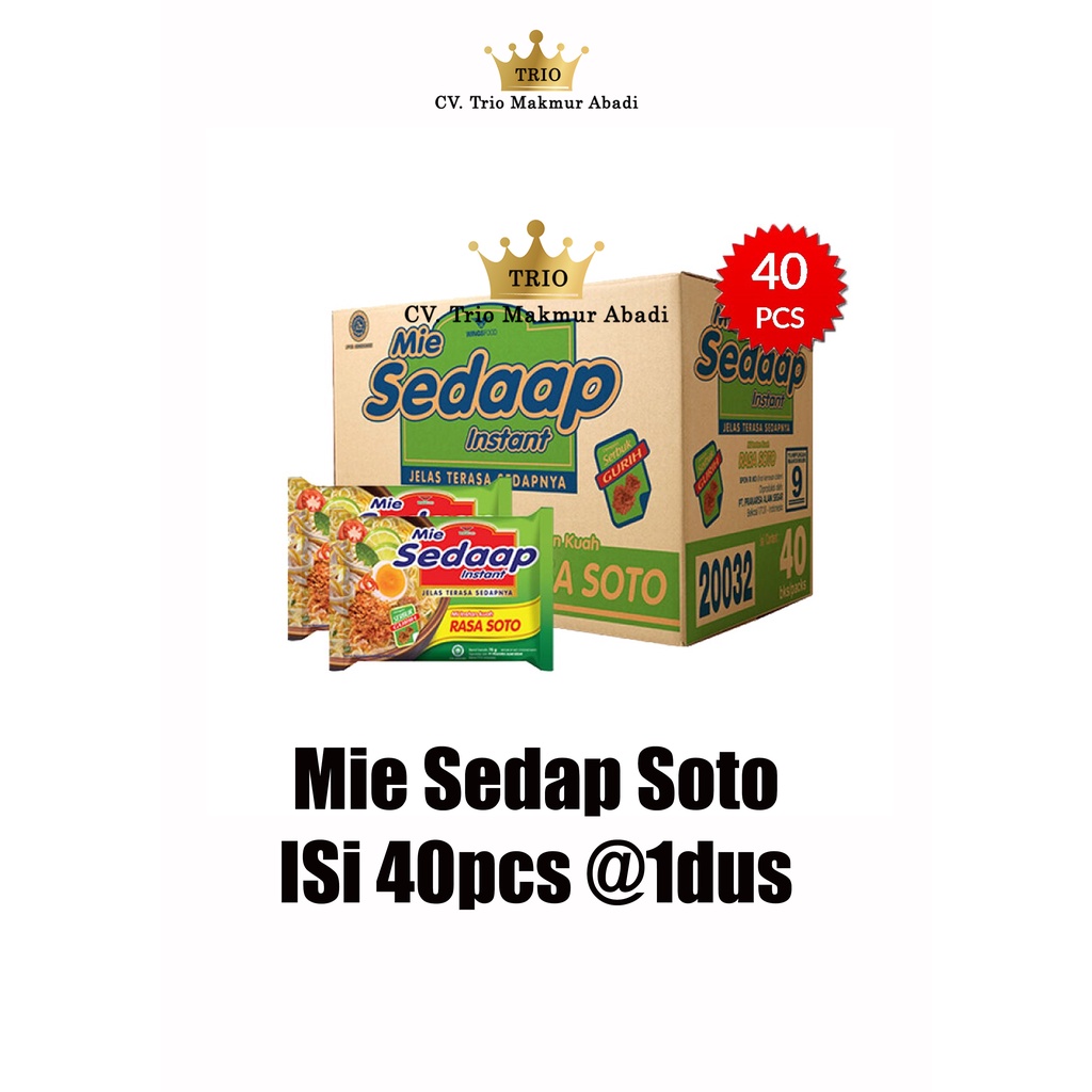 

Mie Sedaap Soto 1 Dus