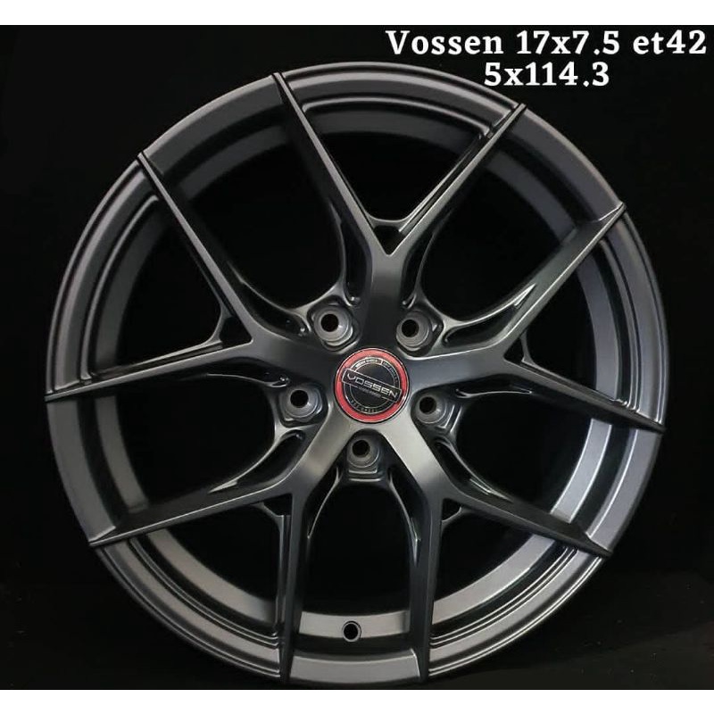 velg vossen r17 velg racing mobil vossen ring 17 plus ongkir indragiri hulu