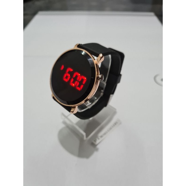 Jam Led Bulat original Free Gift box