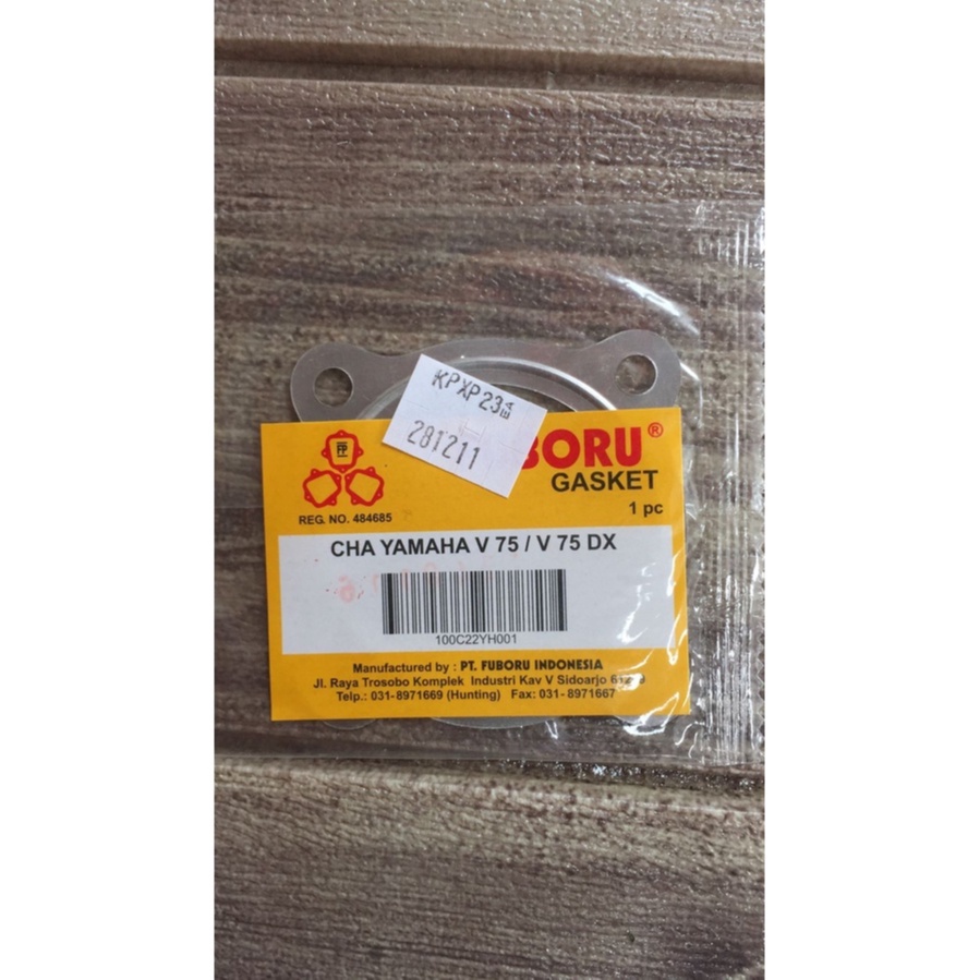 PAKING GASKET CYLINDER KOP HEAD YAMAHA V 75 FUBORU