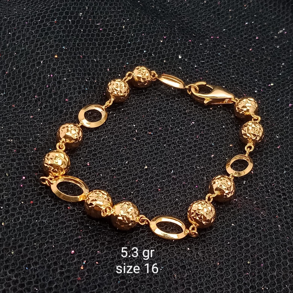 Gelang Emas 17K - 5.3 gr Kadar 750 - 349