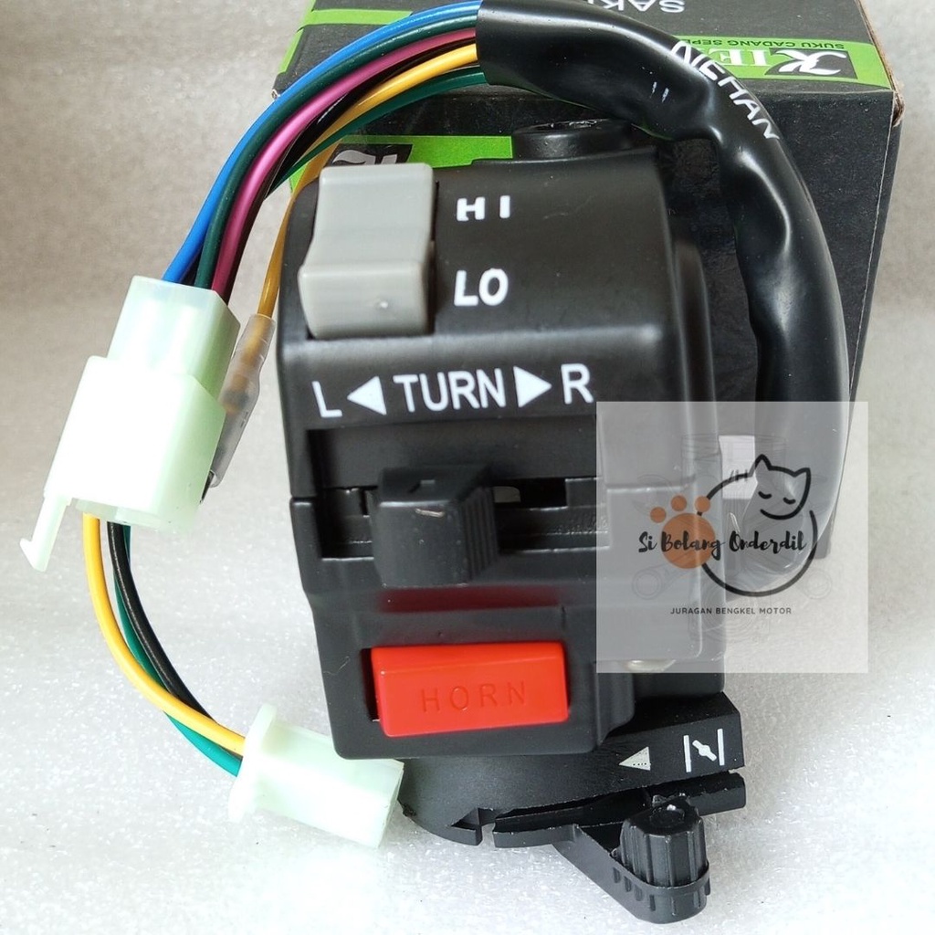 SAKLAR KIRI HOLDER KIRI (LH) SAKLAR LAMPU KIRI F1ZR CRYPTON FORCE 1 VEGA LAMA KIEHAN