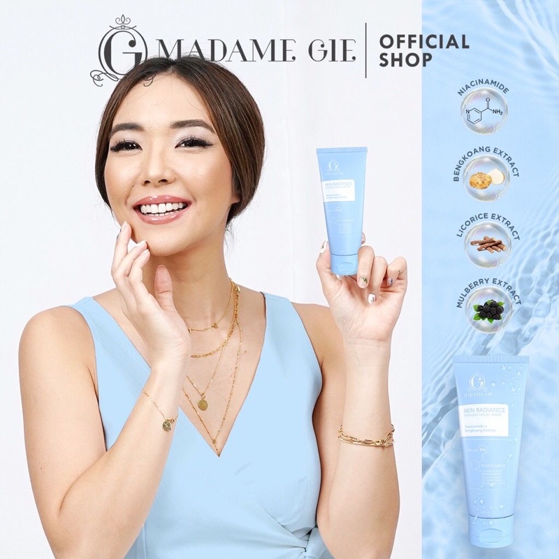 LIZBEAUTY - Madame Gie Skin Radiance Spotless Facial Wash Niacinamide - Skincare Pembersih Wajah