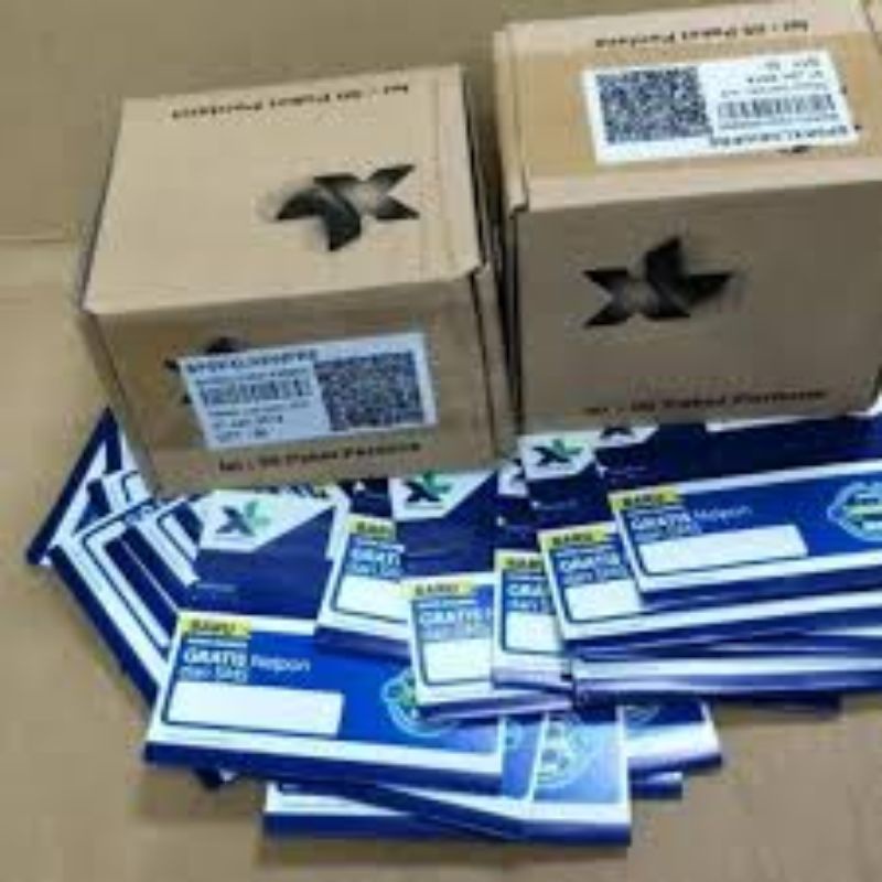 KARTU PERDANA XL 0K SEGEL 1 BOX ISI 50 PCS