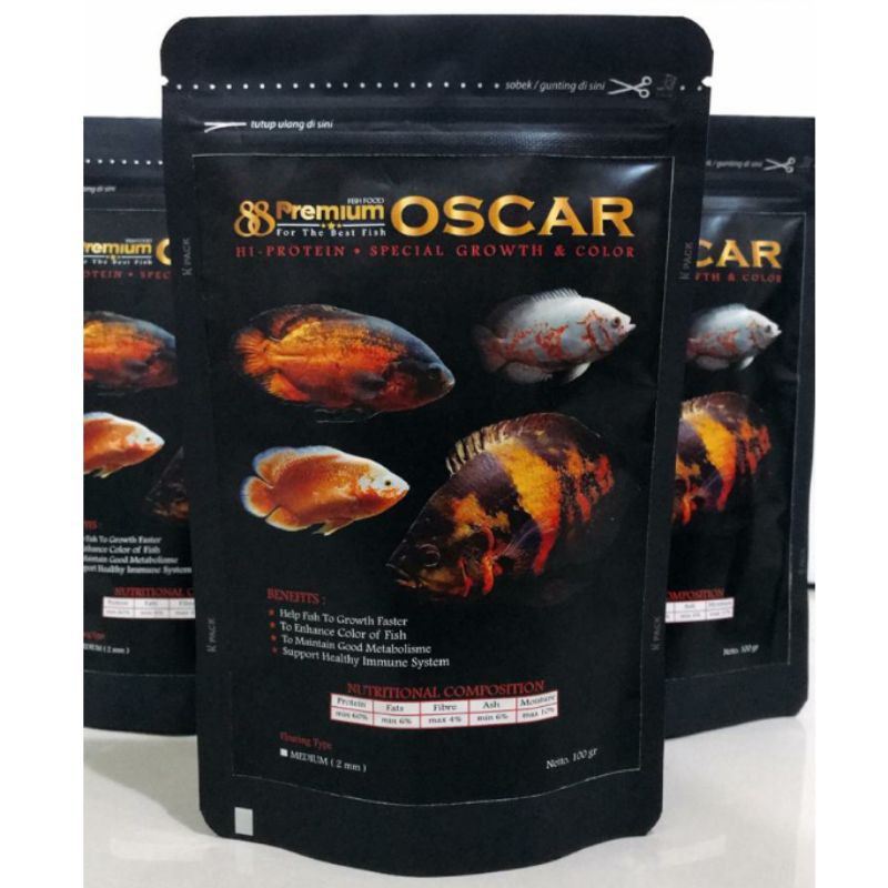 Pelet Ikan PREMIUM 88 OSCAR