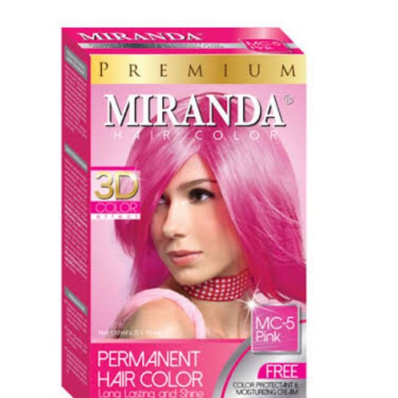 cat rambut Miranda Hair Color pink ( MC-5 )