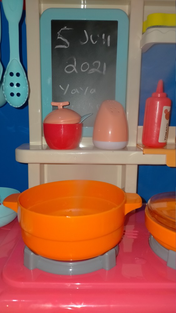 Tma / Mainan Anak Spraying Mist Kitchen / Kitchen Set Uap Ukuran Besar