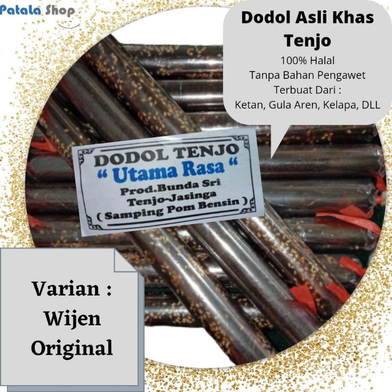 

Dodol Asli Khas Tenjo Berat 200Gram