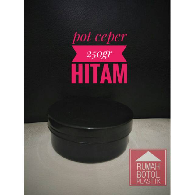 Pot ceper 250gr hitam