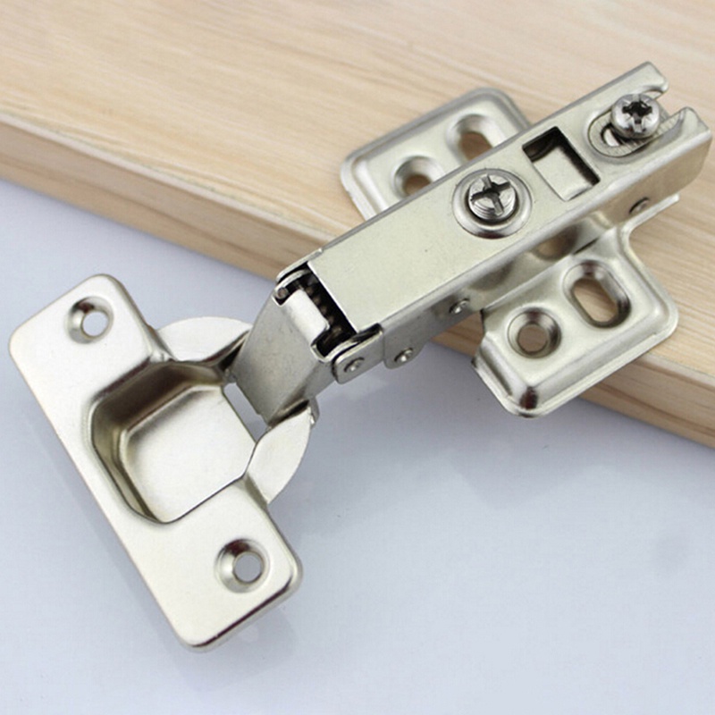 {LUCKID}1 x Safety Door Hydraulic Hinge Soft Close Full Overlay Kitchen Cabinet Cupboard