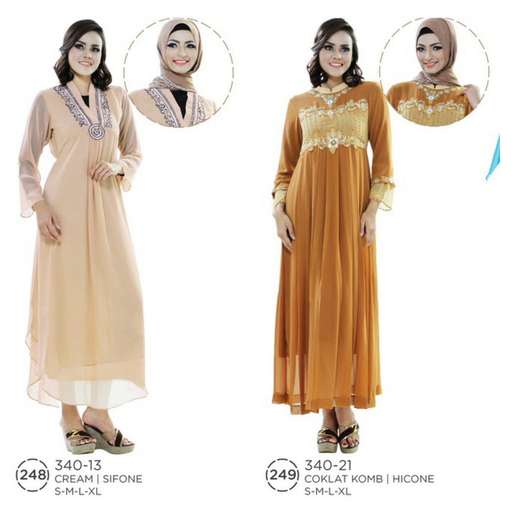 Gamis branded original products Azzurra