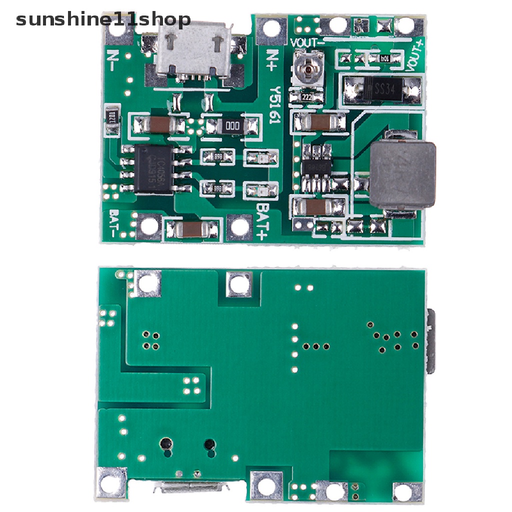 Sho Modul Step Up Charger Baterai Lithium Lipo 18650 3.7v 4.2v Ke 5v 9v 12v