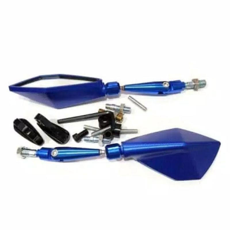 SPION TOMOK FULL CNC UNIVERSAL NINJA CBR R15 R25 GSX SATRIA NMAX LEXI AEROX PCX VIXION-2772 biru