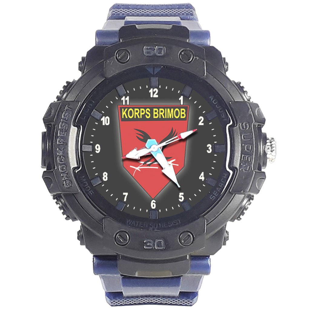 Jam Tangan  KORPS BRIMOB SPORT Bagus