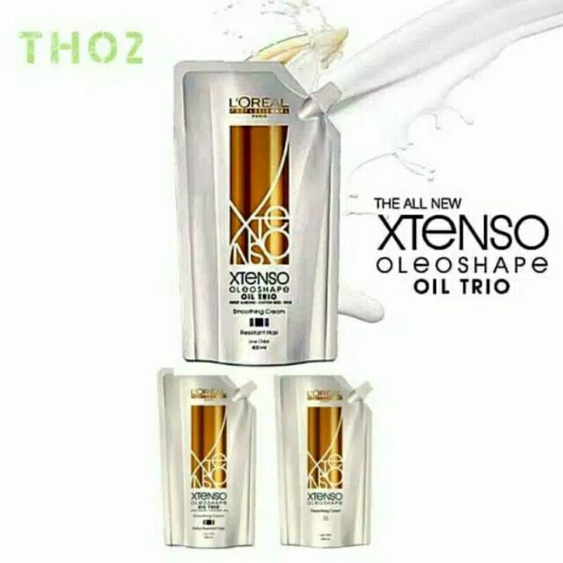 [L'OREAL] XTENSO || XTENSO L'OREAL 125ML || LOREAL STEP 1&amp;2 125ML||SMOOTHING L'OREAL ||REBONDING L'OREAL || L'OREAL PELURUSAN RAMBUT XTENSO