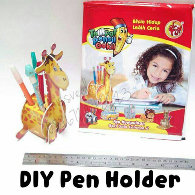 

DIY Pen Holder tempat pensil gokil dr toy