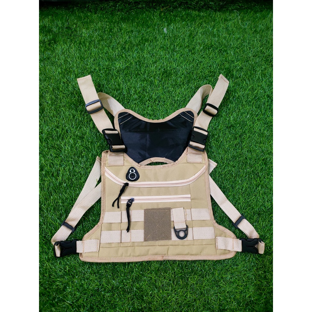 SNKL / Tas dada Chest bag Tactical Rig bag outdoor ( Bisa COD )