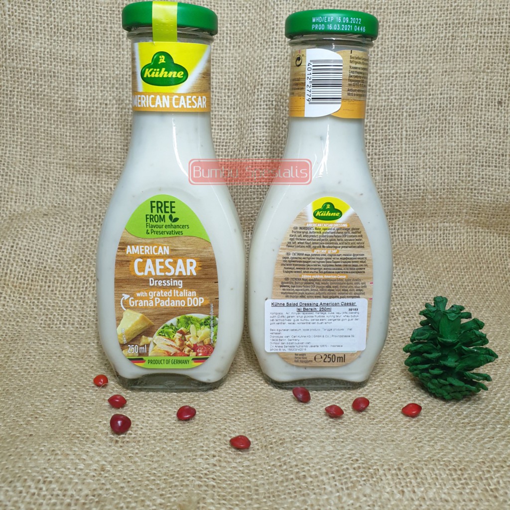 Kuhne America Caesar Dressing / Kuhne Salad Dressing 250 ml