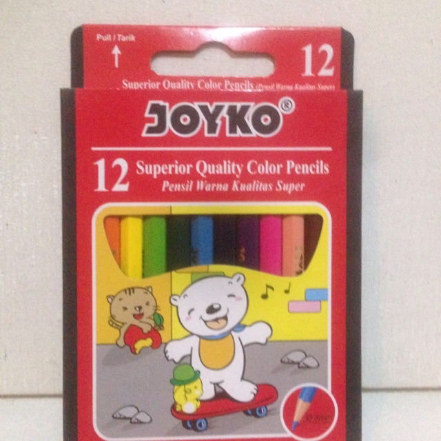 

Pensil Warna Joyko isi 12