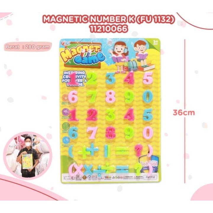Magnetic Letter & Number