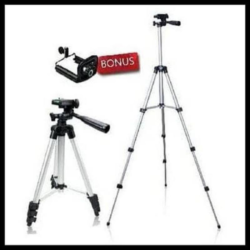 tripod hp dan kamera 3110 / tripod handphone / stand kamera hp / stand dudukan hp / tripod tinggi / 