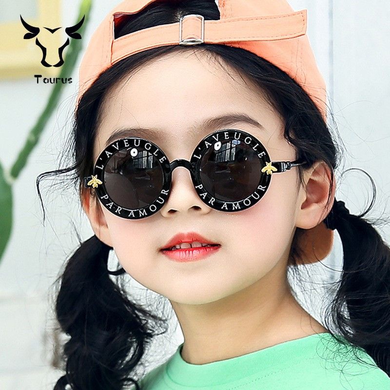 kacamata anak hitam bulat unisex/kacamata fashion anak import