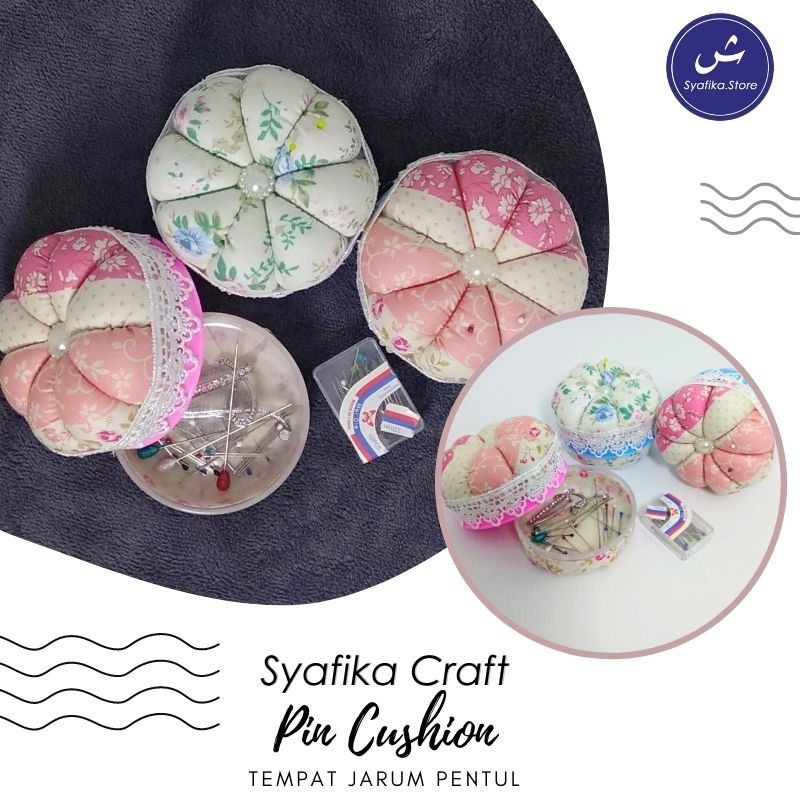 Pin Cushion Tempat Jarum Pentul