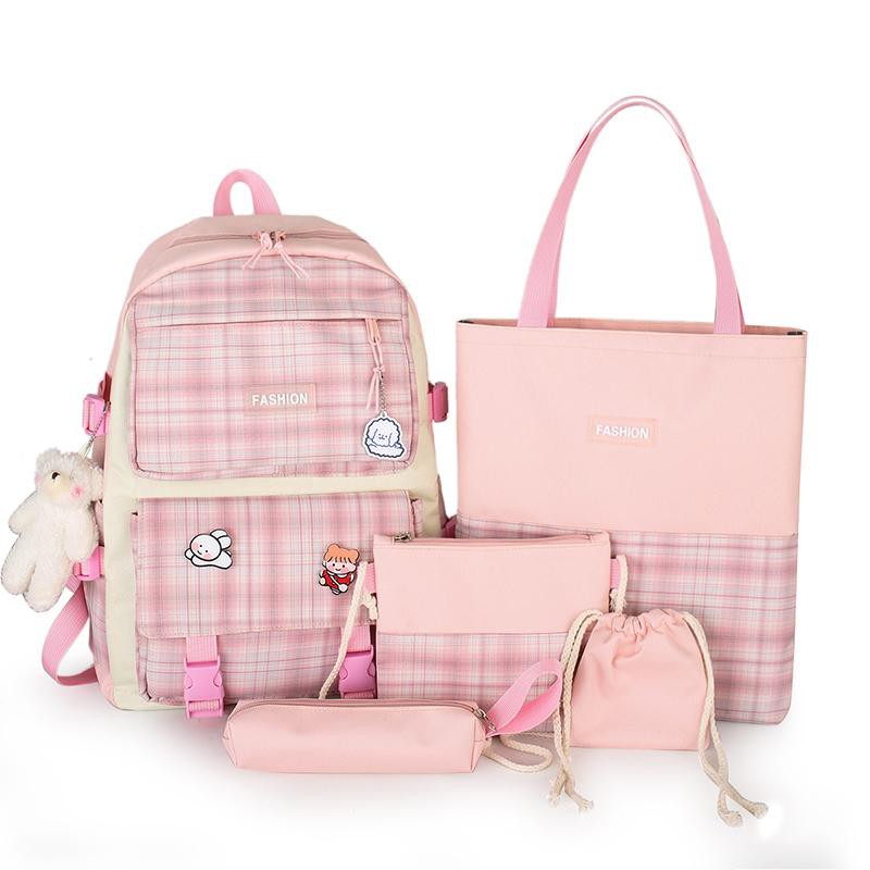 BQ 3140 GI 18252 GT 1837 CR 7838 RISCE TAS RANSEL 5IN1 IMPORT WANITA CEWEK PEREMPUAN JAKARTA BATAM SEKOLAH KULIAH JTF EL 6590