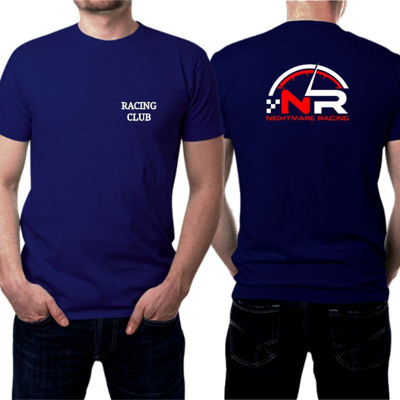 kaos motor racing cotton combad 30s