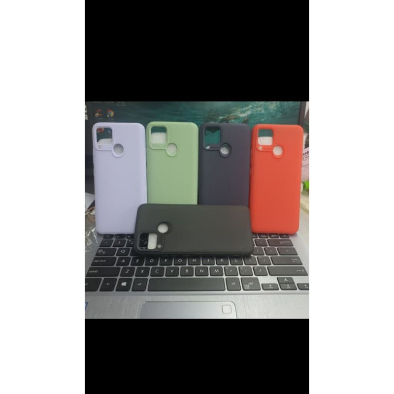 Softcase Candy Tpu Liquid Macaron Case Realme C15 New