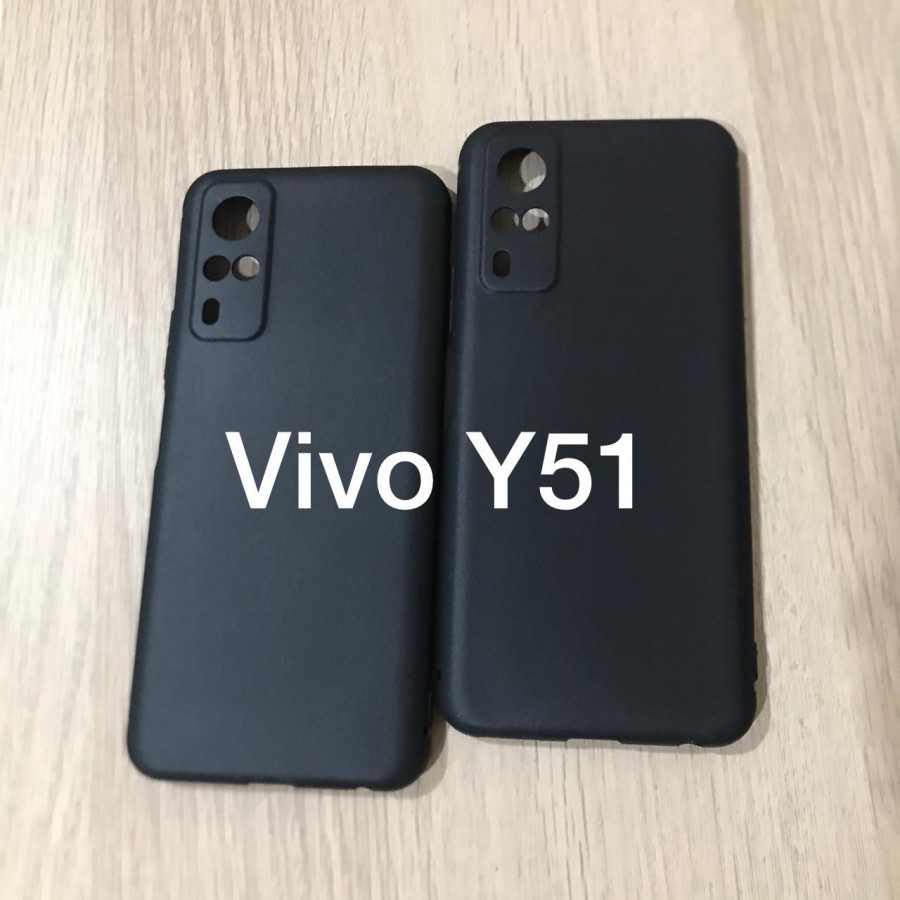 VIVO V27 5G V27E Y02T Y02 Y16 Y75 5G V25E V23 5G Y01A Y15S V21 4G V21 5G V20 2021 Y51A CASE SOFTCASE BLACK PREMIUM FULL BLACK SLIM CASE SOFT HITAM SILIKON CASING COVER PROTECT KAMERA