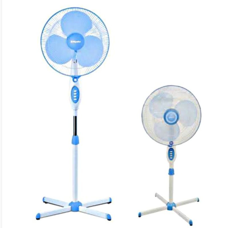 S / F Stand Fan Miyako 16&quot; KAS 1618 B / Kipas Angin Miyako Berdiri Kaki Silang