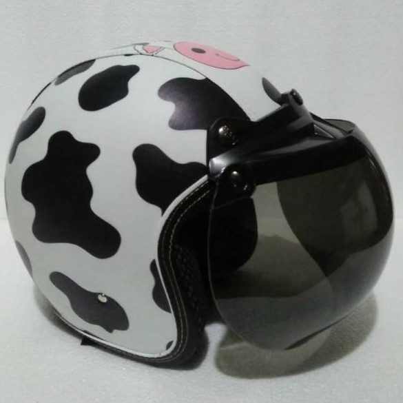 Helm Bogo Dewasa Motif SAPI MOO