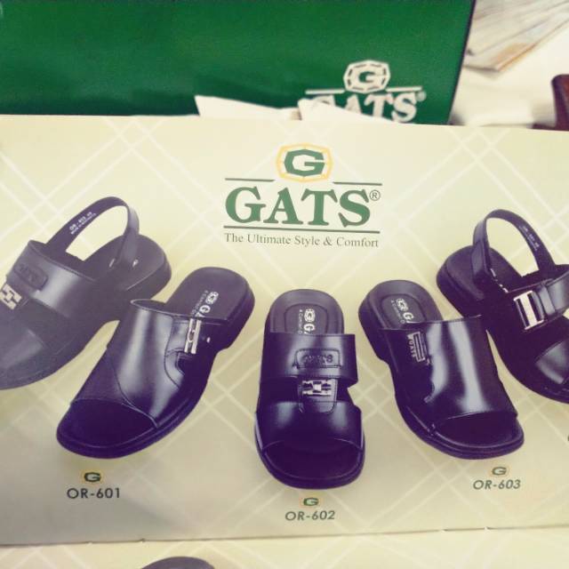 Sandal kulit Gats