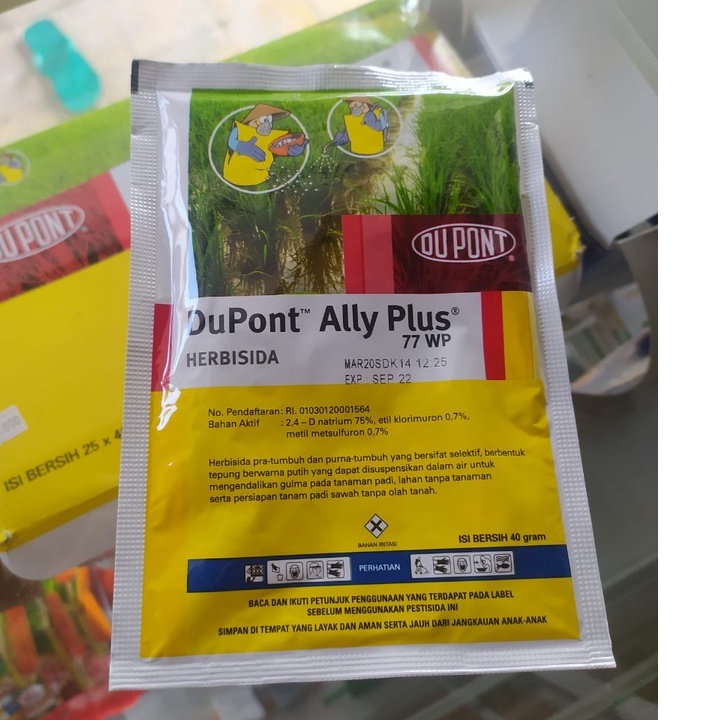 Herbisida Ally Plus 77 WP 40 gram