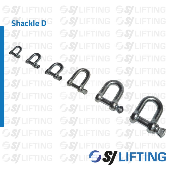Gt3B20 Shackle D 6Mm Ff3G20D32