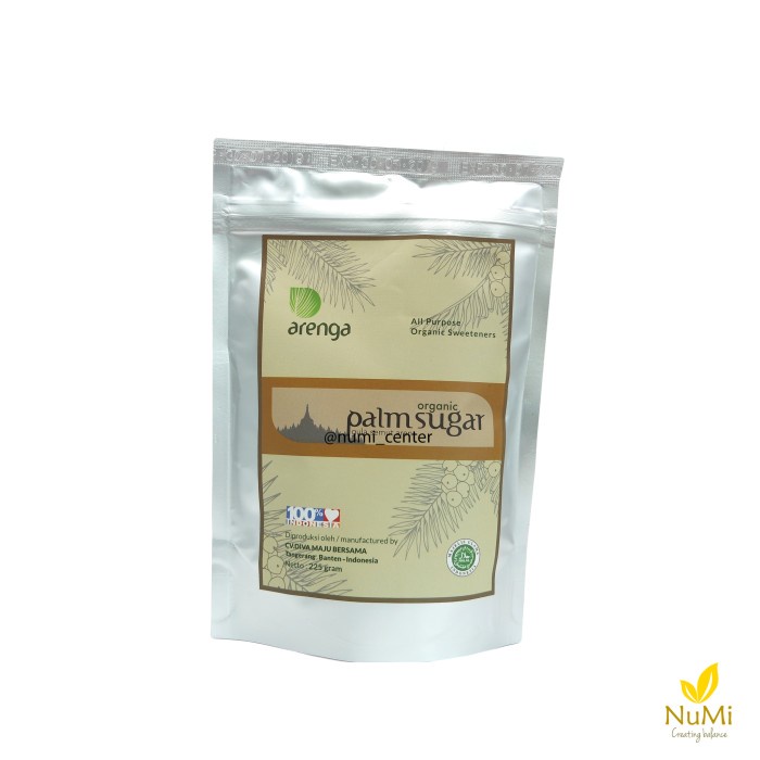 

vd2011c Arenga Organic Palm Sugar 225G - Gula Semut Aren Organik Fsfs201