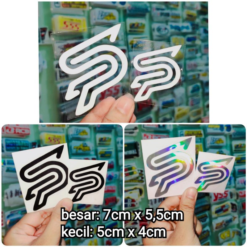 sticker cutting LOGO SP stiker cutting LOGO Speed People , sticker sunmori herex racing